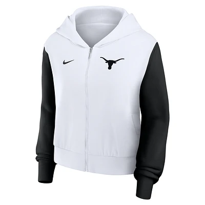Texas Athletic Prep Colorblocked Script Women’s Nike College Full-Zip Hoodie
