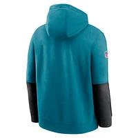 Jacksonville Jaguars Sideline Team Issue Club Men's Nike NFL Pullover Hoodie