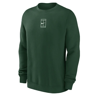 Nike Club Men's Tennis Fleece Crew