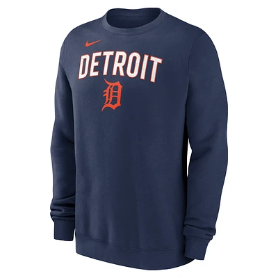 Detroit Tigers Men's Nike MLB Pullover Crew
