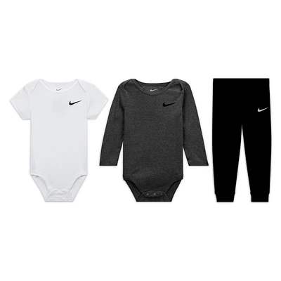 Nike Essentials Baby (12-24M) 3-Piece Bodysuit Set