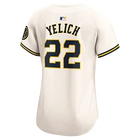 Christian Yelich Milwaukee Brewers Women's Nike Dri-FIT ADV MLB Limited Jersey