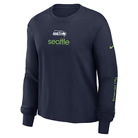 Seattle Seahawks Boxy Women's Nike NFL Long-Sleeve T-Shirt