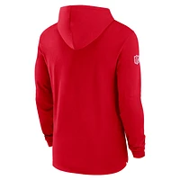 Kansas City Chiefs Sideline Men's Nike Dri-FIT NFL Long-Sleeve Hooded Top