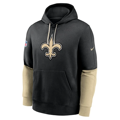 New Orleans Saints Sideline Team Issue Club Men's Nike NFL Pullover Hoodie