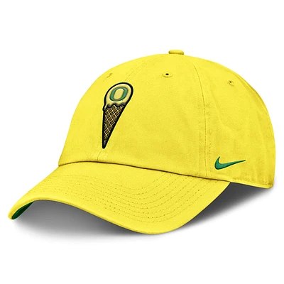 Oregon Ducks Cone Club Men's Nike Dri-FIT College Adjustable Hat