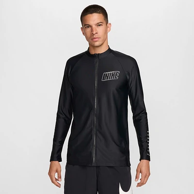 Nike Swim 3-D Men's Long-Sleeve Full-Zip Hydroguard