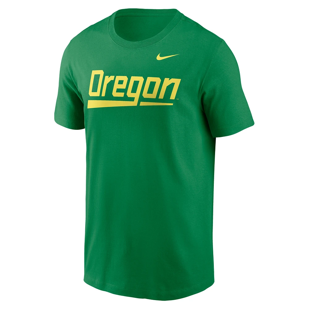 Oregon Ducks Baseball Wordmark Men's Nike College T-Shirt