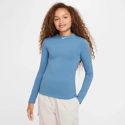 Nike Sportswear Girls' Long-Sleeve Top