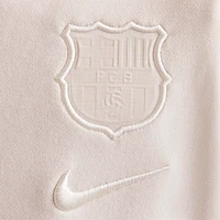 FC Barcelona Club Home Big Kids' (Boys') Nike Soccer Long-Sleeve Crew-Neck Sweatshirt