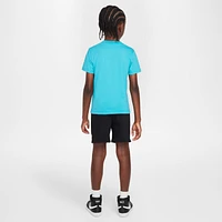 Nike Sportswear "Outside the Lines" Toddler 2-Piece French Terry Shorts Set