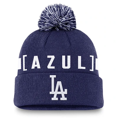 Los Angeles Dodgers Hometown Peak Men's Nike MLB Cuffed Pom Beanie