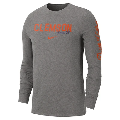 Clemson Men's Nike College Long-Sleeve T-Shirt