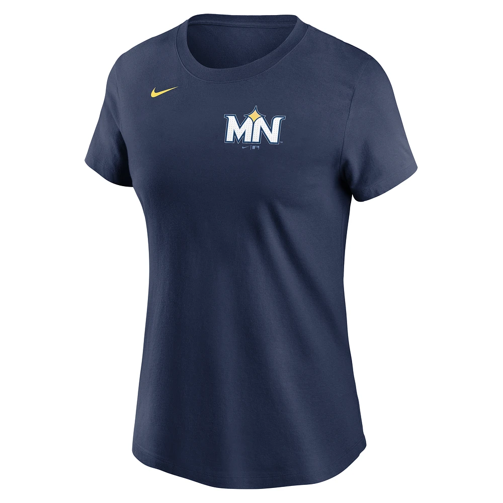 Minnesota Twins Wordmark Women's Nike MLB T-Shirt