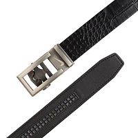 Nike Men's Custom-Fit Croco Golf Belt With Ultralight Buckle