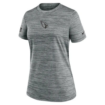 Arizona Cardinals Sideline Team Issue Velocity Women's Nike Dri-FIT NFL T-Shirt