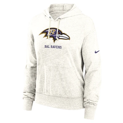 Baltimore Ravens Gym Vintage Women's Nike NFL Pullover Hoodie