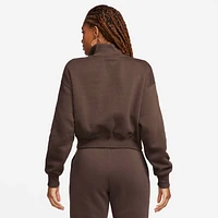 Nike Sportswear Phoenix Fleece Women's 1/2-Zip Cropped Sweatshirt