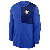 Los Angeles Rams Sideline Coach Men's Nike Dri-FIT NFL Long-Sleeve Top