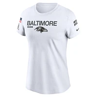 Baltimore Ravens Salute to Service Legend Women's Nike NFL T-Shirt