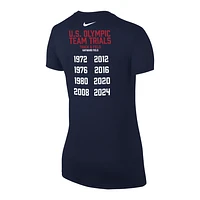 USA Legend Women's Nike Running V-Neck T-Shirt