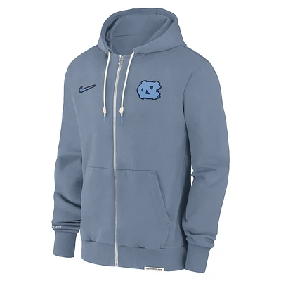 North Carolina Tar Heels Sideline Player Men's Nike Dri-FIT College Full-Zip Hoodie