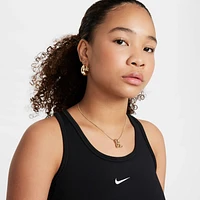 Nike One Fitted Big Kids' (Girls') Dri-FIT Tank