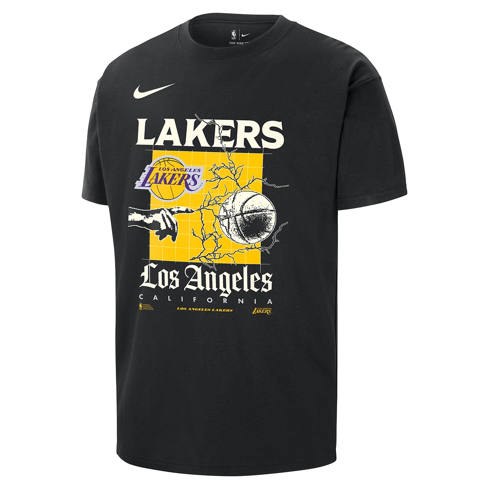 Los Angeles Lakers Courtside Men's Nike NBA Max90 T-Shirt