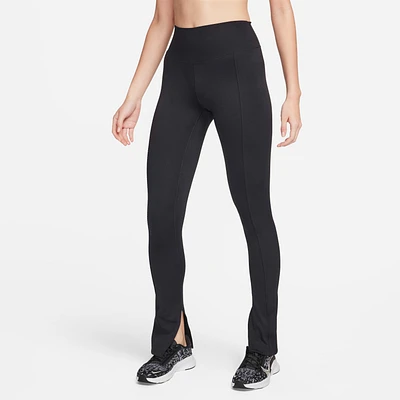 Nike One Women's High-Waisted Full-Length Split-Hem Leggings