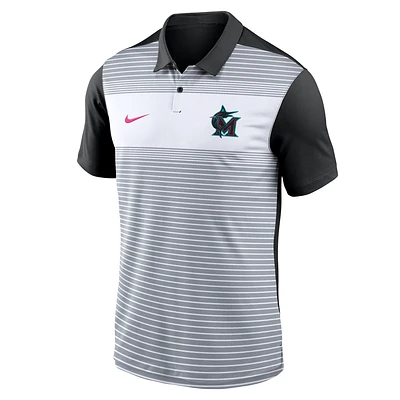 Miami Marlins City Connect Legacy Icon Vapor Men's Nike Dri-FIT MLB Polo