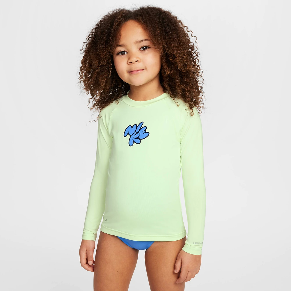 Nike Swim Hydroguard Little Kids' (Girls') Long-Sleeve T-Shirt