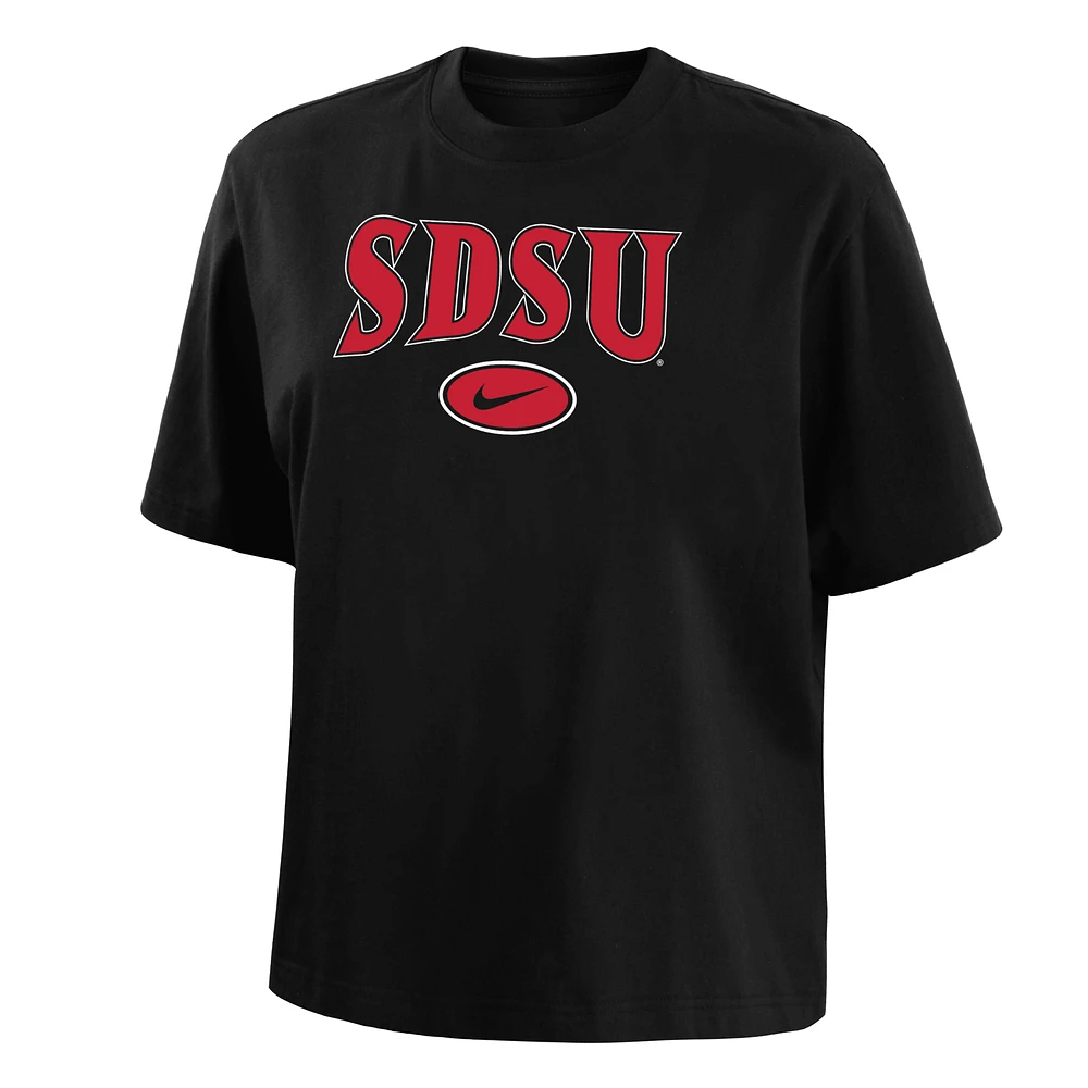 San Diego State Women's Nike College Boxy T-Shirt