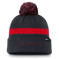 Atlanta Braves Hometown Peak Men's Nike MLB Cuffed Pom Beanie