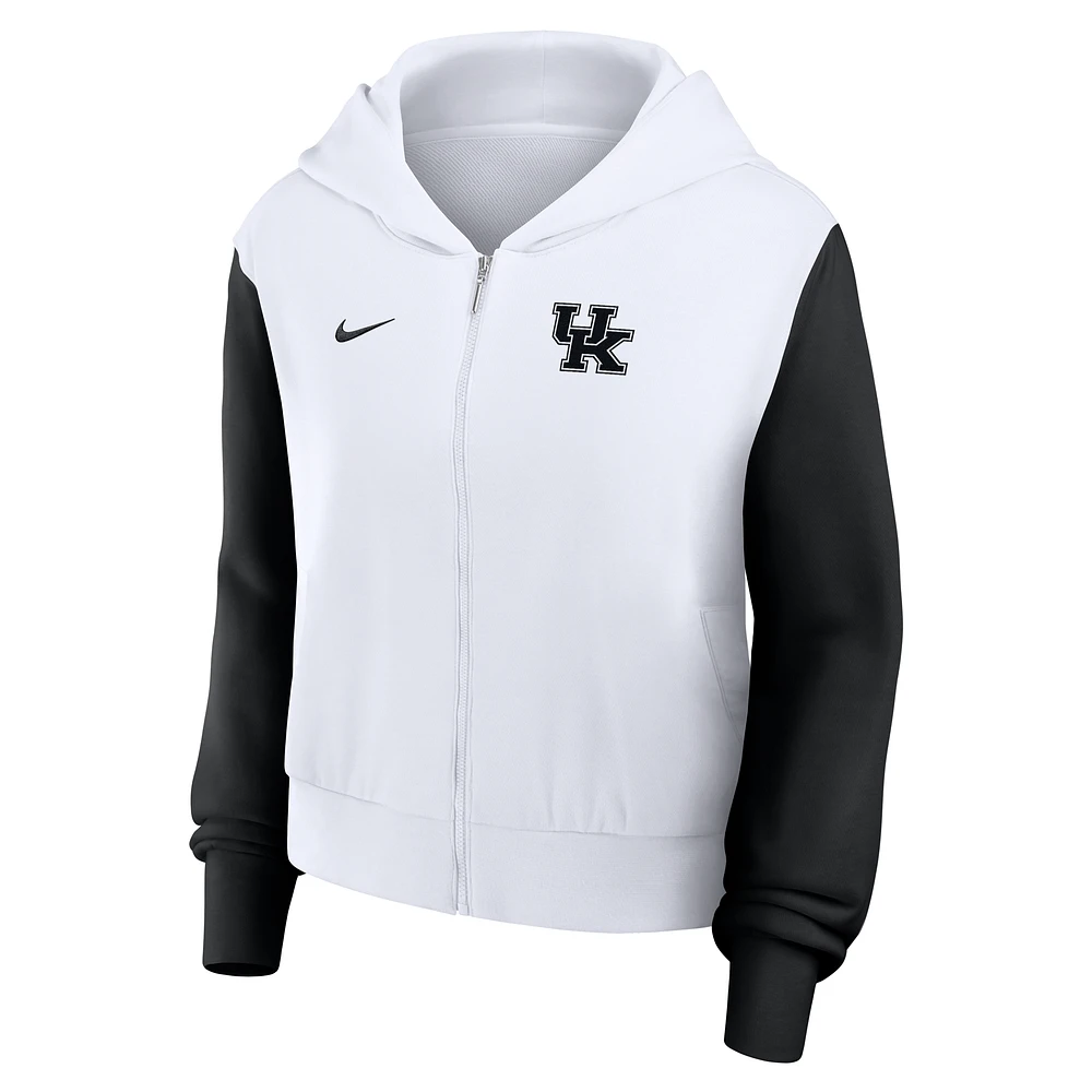 Kentucky Athletic Prep Colorblocked Script Women’s Nike College Full-Zip Hoodie
