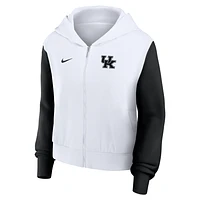 Kentucky Athletic Prep Colorblocked Script Women’s Nike College Full-Zip Hoodie
