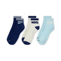 Nike Everyday Plus Ankle Socks (3 Pairs)