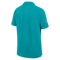 Miami Dolphins Sideline Men's Nike Dri-FIT NFL Polo