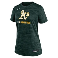 Athletics Authentic Collection Velocity Women's Nike Dri-FIT MLB T-Shirt