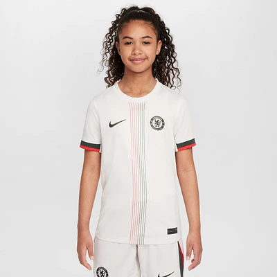 Chelsea FC 2025/26 Stadium Away Big Kids' Nike Dri-FIT Soccer Replica Jersey