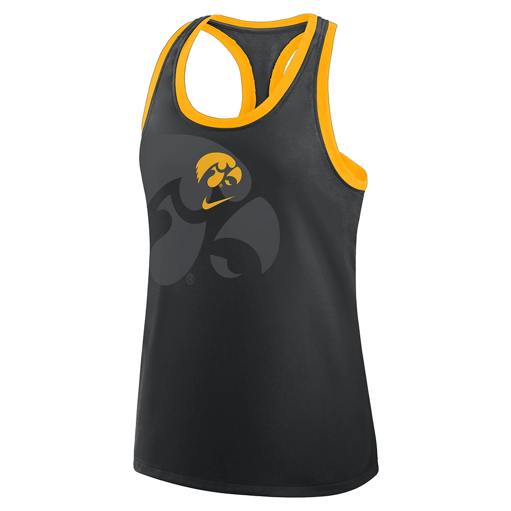 Iowa Primetime Shadow Women's Nike College Racerback Tank Top