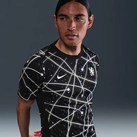 Chelsea FC Academy Pro Men's Nike Dri-FIT Soccer Pre-Match Short-Sleeve Top