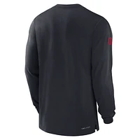 Houston Texans Sideline Player Team Issue Men’s Nike Dri-FIT Long-Sleeve Top