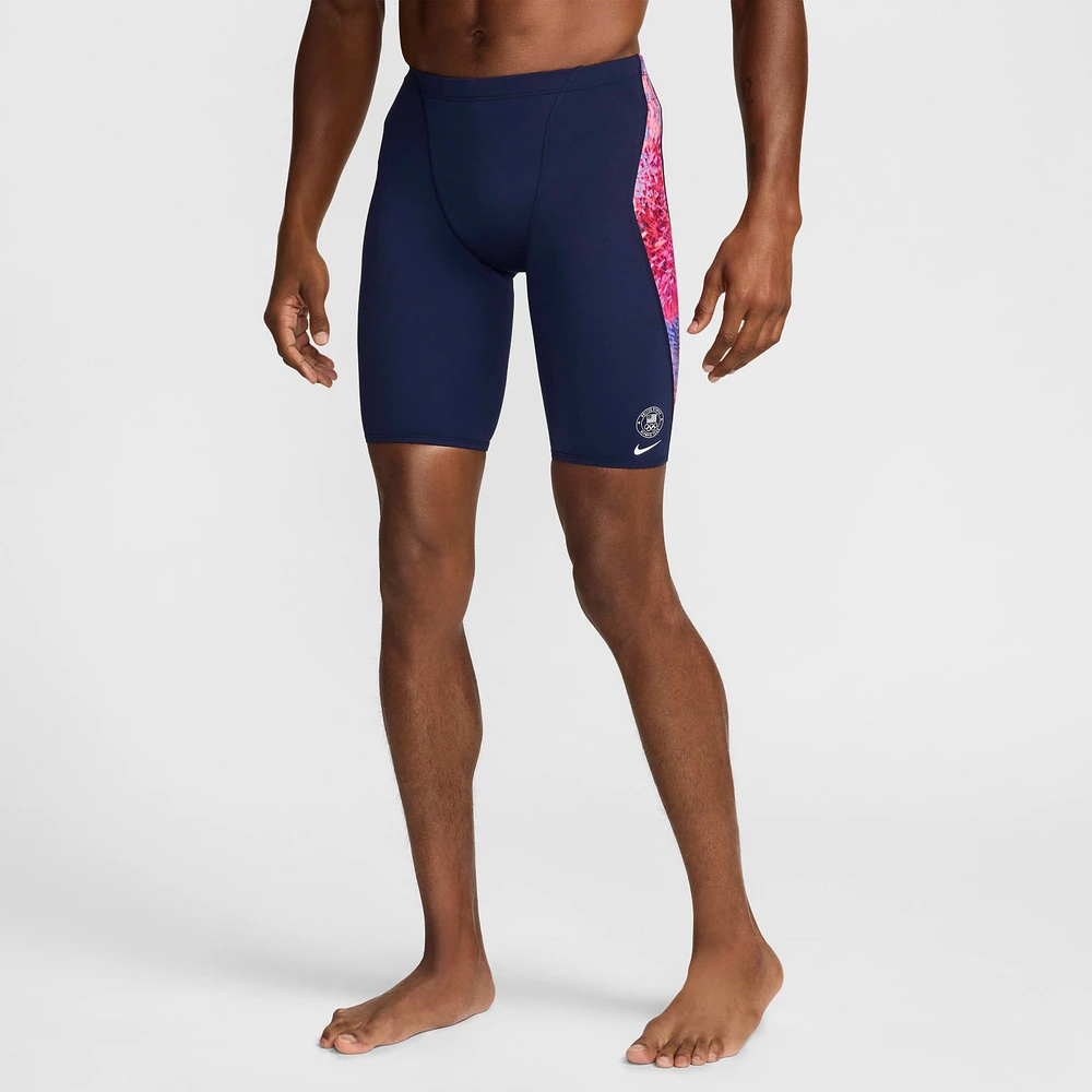 Nike Swim Cloud Team USA Men's HydraStrong Print Jammer