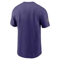 Baltimore Ravens Sideline Team Issue Men's Nike Dri-FIT NFL T-Shirt
