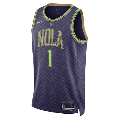 CJ McCollum New Orleans Pelicans 2024/25 City Edition Men's Nike Dri-FIT NBA Swingman Jersey