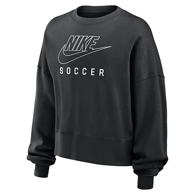 Nike Phoenix Fleece Women's Soccer Crew-Neck Sweatshirt