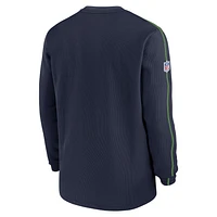 Seattle Seahawks Sideline Coach Men’s Nike NFL Long-Sleeve Top