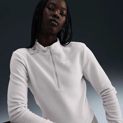 Nike Sportswear Phoenix Plush Women's Slim Long-Sleeve Cozy Fleece 1/2-Zip Top