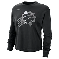 Phoenix Suns Courtside Women's Nike NBA Shine Boxy Long-Sleeve T-Shirt