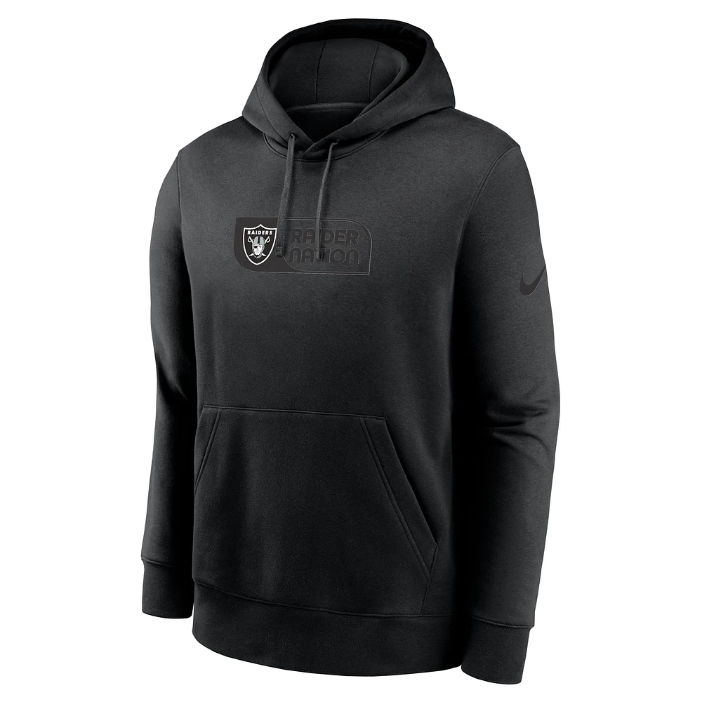 Las Vegas Raiders Edge Men's Nike NFL Pullover Hoodie